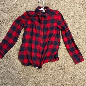 Cute flannel size Medium
